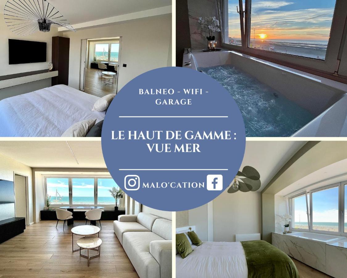 Le Haut De Gamme Vue Mer - Malo Cation Dunkirk Luaran gambar